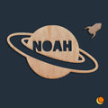 Gepersonaliseerd naambordje planeet