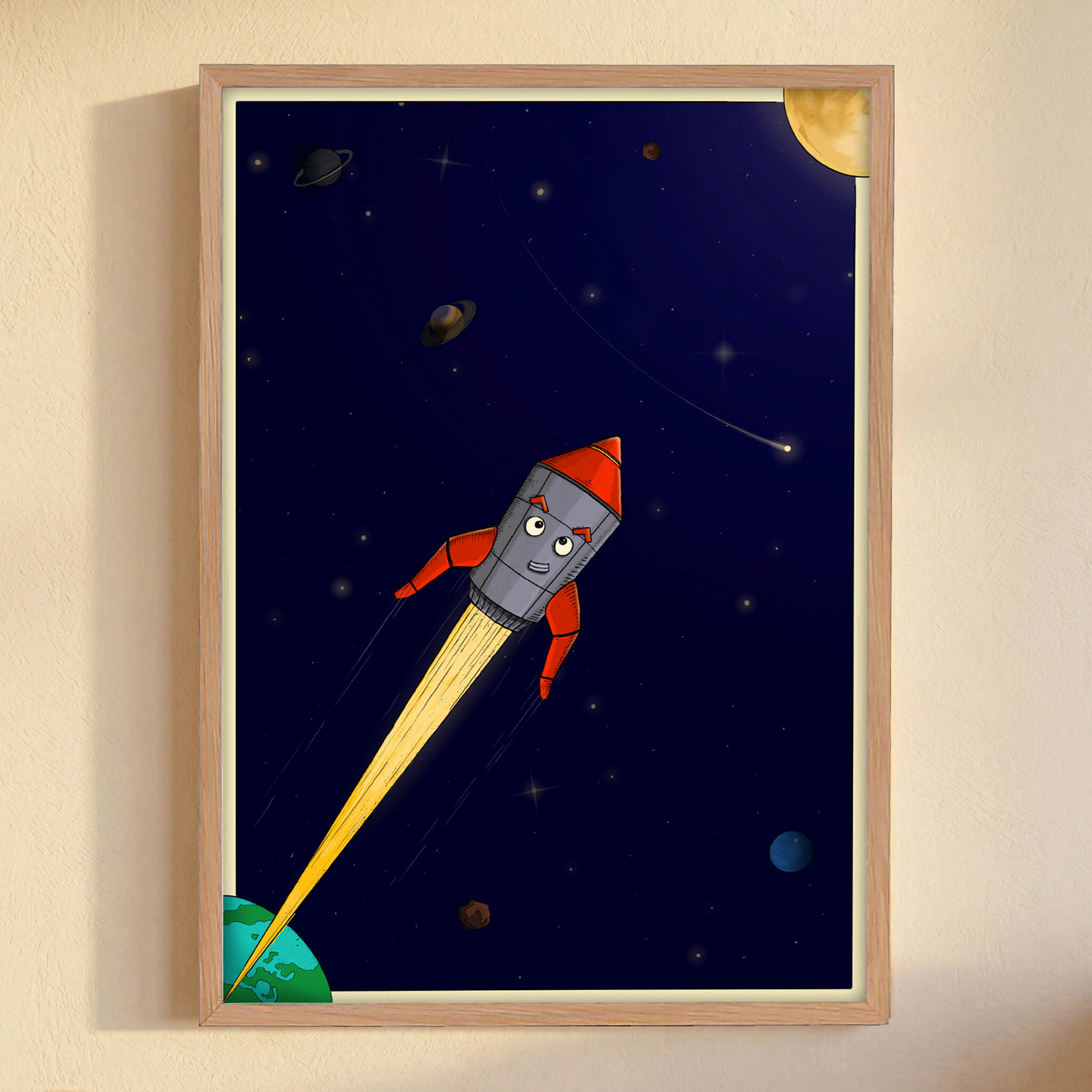 Drieluik Eno de Raket