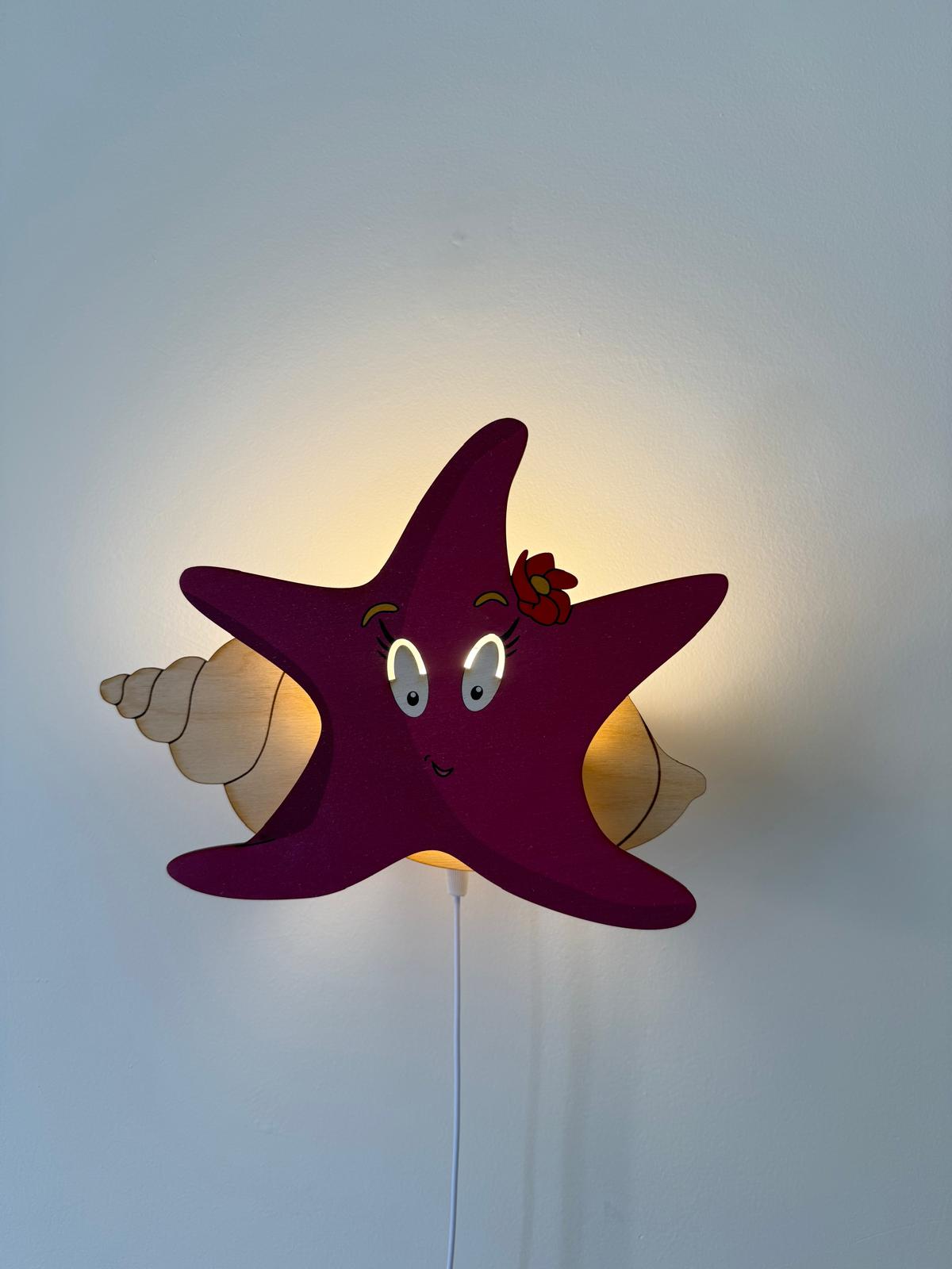 Wandlamp Pip de Zeester