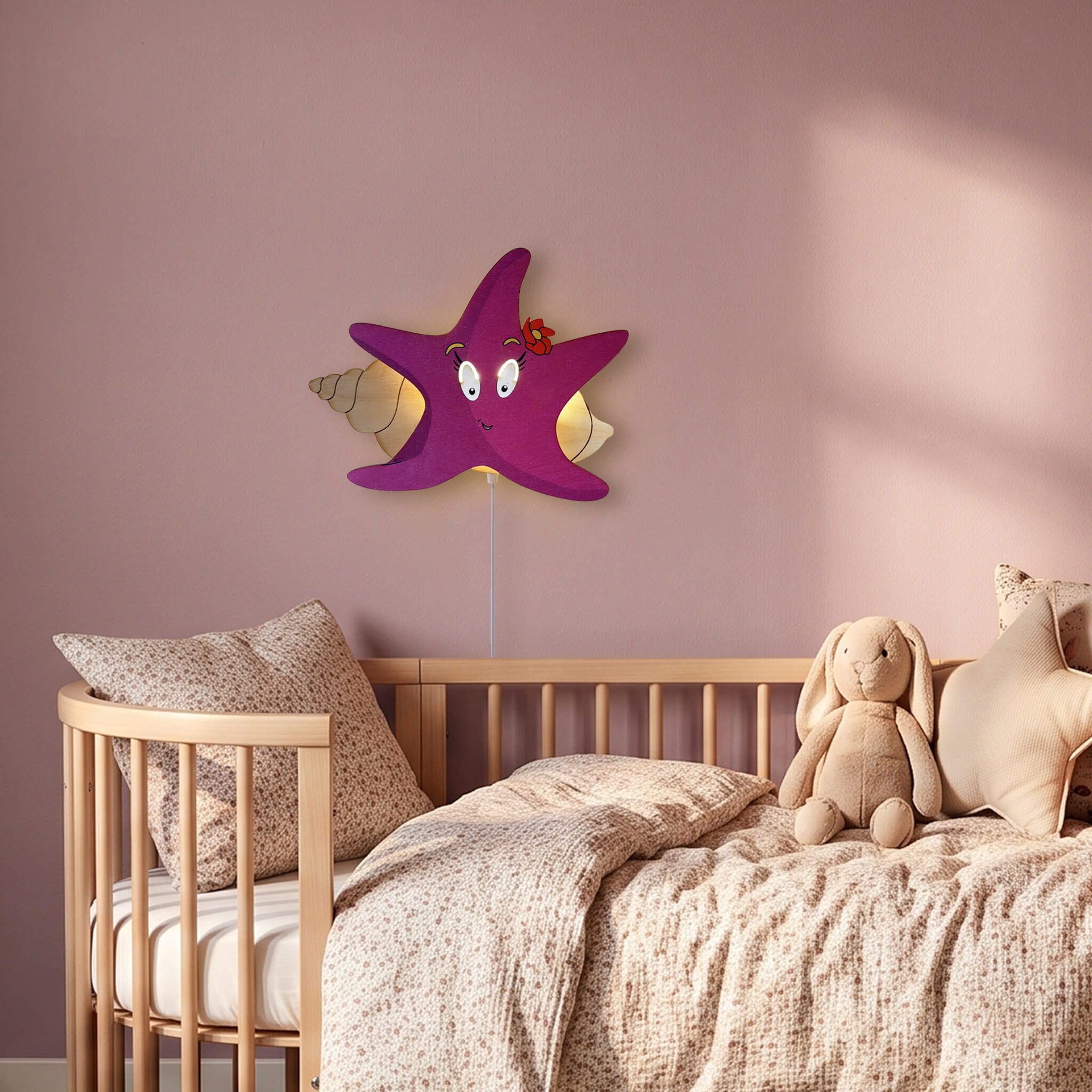 Wandlamp Pip de Zeester